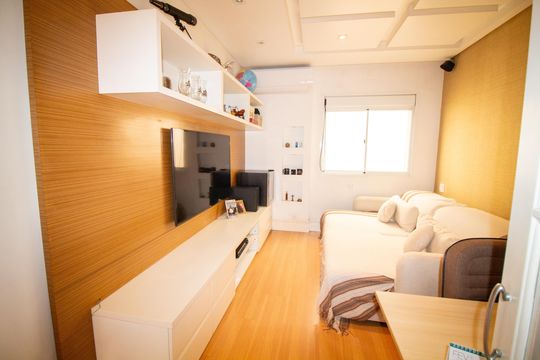 Venda de casa em condomínio no Brooklin com 4 quartos, quintal e varanda gourmet. — Escritório