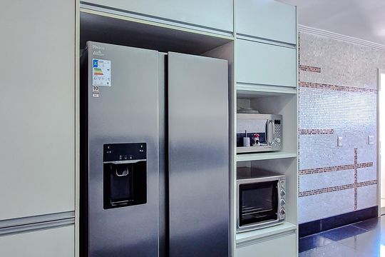 Comprar apartamento mobiliado na Lapa: 4 quartos, 3 suítes. — Cozinha