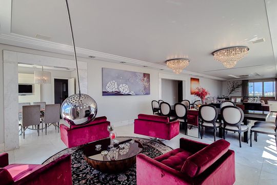 Comprar apartamento mobiliado na Lapa: 4 quartos, 3 suítes. — Sala