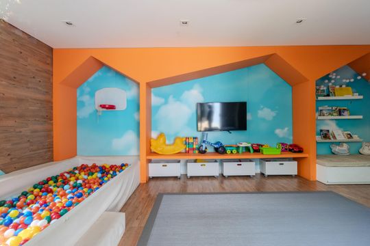 Comprar apartamento mobiliado com 3 quartos. — área comum