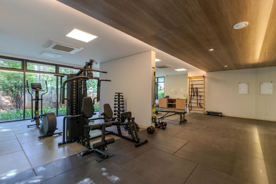 Comprar apartamento mobiliado com 3 quartos. — área comum