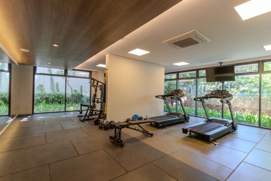 Comprar apartamento mobiliado com 3 quartos. — área comum
