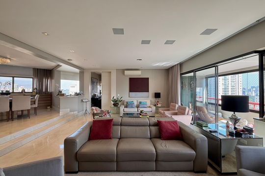Apartamento à venda em Campo Belo com 5 quartos. — Sala 