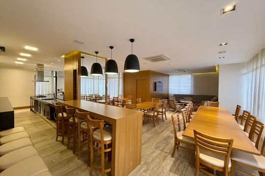 Apartamento à venda em Campo Belo com 5 quartos. — Área comum