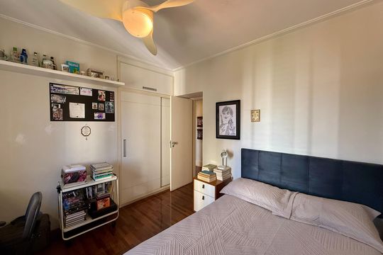 Venda de apartamento mobiliado no Brooklin com 4 quartos, 2 suítes, academia, piscina, garden e closet. — Quarto 3
