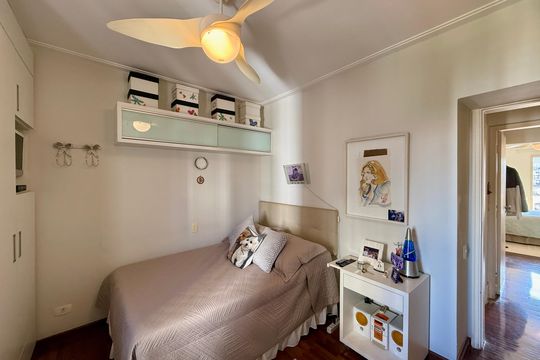 Venda de apartamento mobiliado no Brooklin com 4 quartos, 2 suítes, academia, piscina, garden e closet. — Quarto 2