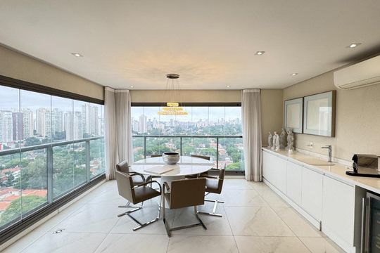 Venda de apartamento mobiliado em Campo Belo com piscina, varanda gourmet e churrasqueira. — foto 17
