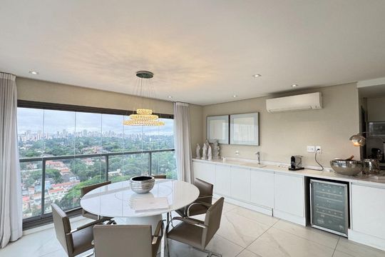 Venda de apartamento mobiliado em Campo Belo com piscina, varanda gourmet e churrasqueira. — foto 19