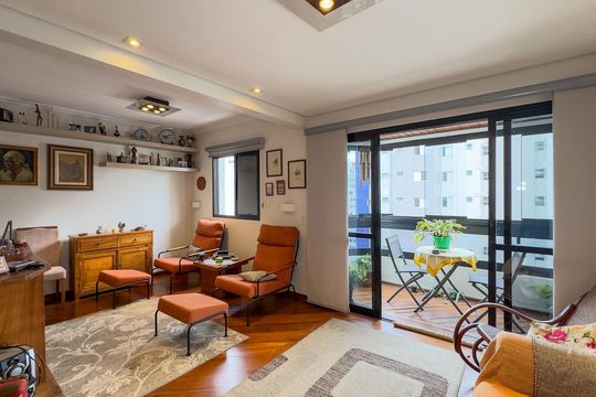 Apartamento no Brooklin Novo com varanda, 3 quartos e academia. Ideal para comprar. — foto 1