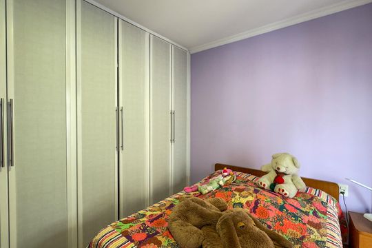 Apartamento no Brooklin Novo com varanda, 3 quartos e academia. Ideal para comprar. — Quarto Suíte