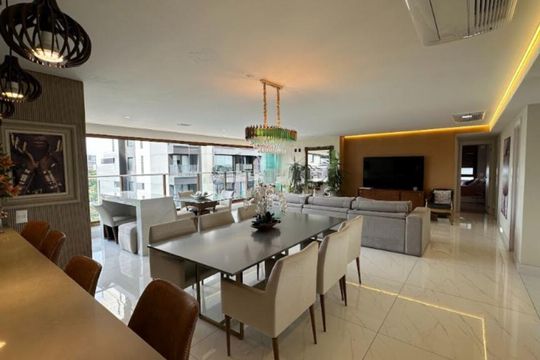 Comprar apartamento mobiliado com 3 quartos, closet e piscina no condomínio. — foto 3