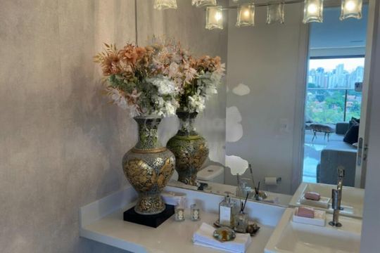 Comprar apartamento mobiliado com 3 quartos, closet e piscina no condomínio. — foto 13