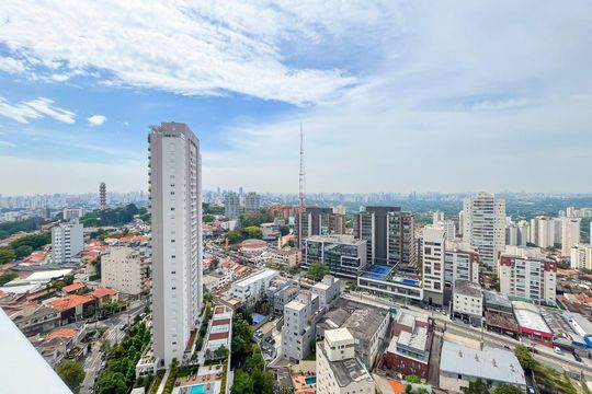 Apartamento para comprar no Alto da Lapa, 4 quartos, mobiliado. Churrasqueira e piscina no condomínio. — Vista