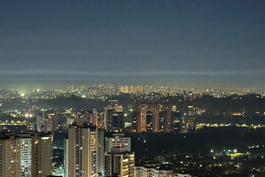 Apartamento para comprar no Alto da Lapa, 4 quartos, mobiliado. Churrasqueira e piscina no condomínio. — Vista