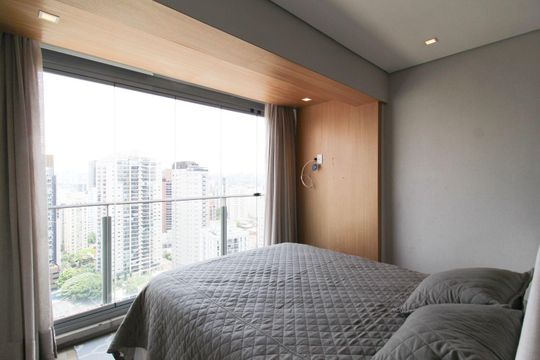 Compra apartamento mobiliado na Vila Nova Conceição, 2 quartos, piscina no condomínio. — foto 12