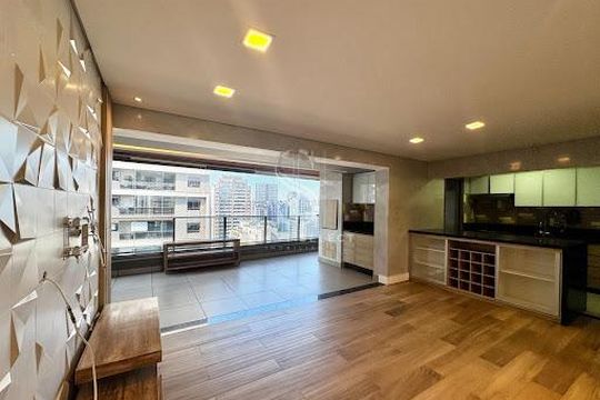 Comprar apartamento no Brooklin com 3 quartos, varanda gourmet e piscina no condomínio. Mobiliado. — foto 18