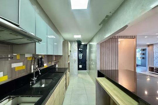 Comprar apartamento no Brooklin com 3 quartos, varanda gourmet e piscina no condomínio. Mobiliado. — foto 17