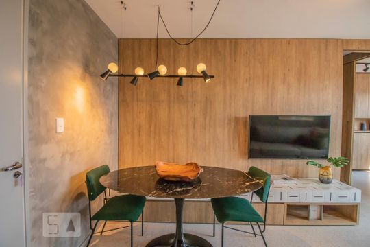 Compra apartamento mobiliado na Vila Clementino com 2 quartos, varanda gourmet e piscina no condomínio. — foto 7