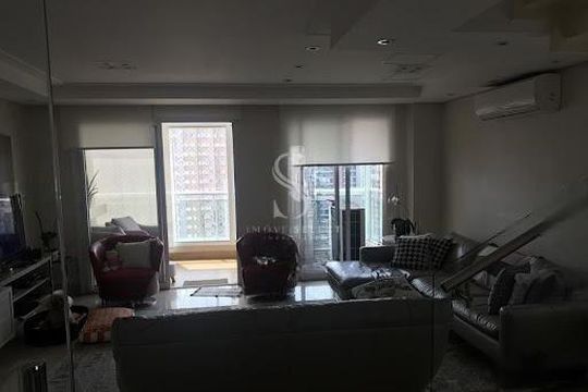 Compra apartamento mobiliado na Vila Olímpia, 2 quartos, 1 suíte, varanda e churrasqueira. — foto 3