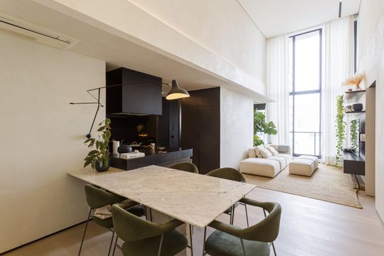 Comprar apartamento na Vila Olímpia com 2 suítes e piscina no condomínio. — foto 1