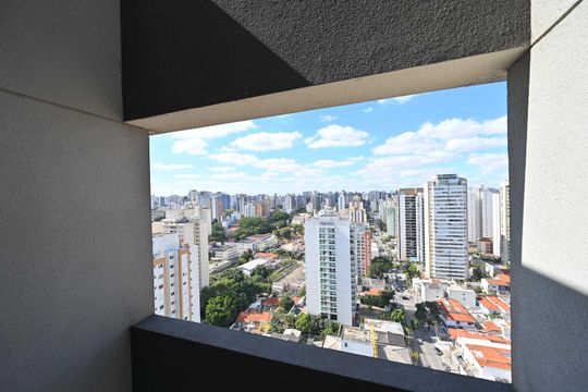 Apartamento na Vila Clementino com 2 quartos, varanda e piscina no condomínio. Excelente compra! — Vista da Lavanderia