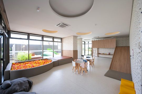 Apartamento na Vila Clementino com 2 quartos, varanda e piscina no condomínio. Excelente compra! — Brinquedoteca