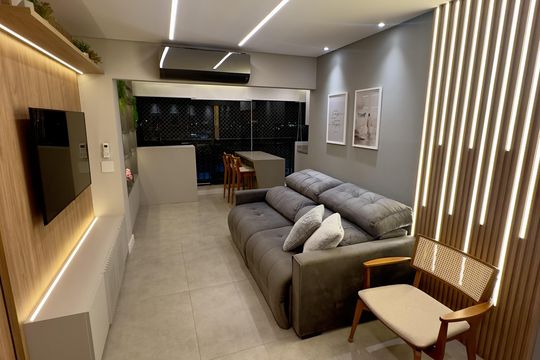 Comprar apartamento na Lapa, 3 quartos, 1 suíte, academia, mobiliado. — foto 1