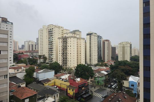 Comprar apartamento com 3 quartos e academia no condomínio. — Vista da Varanda