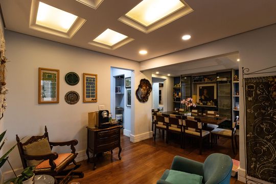 Comprar apartamento com 3 quartos e academia no condomínio. — Sala