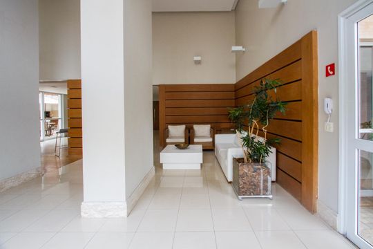 Apartamento no Brooklin para comprar: 3 quartos, varanda, mobiliado. Churrasqueira no condomínio. — foto 41
