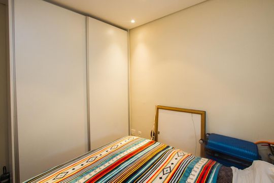 Apartamento no Brooklin para comprar: 3 quartos, varanda, mobiliado. Churrasqueira no condomínio. — foto 19