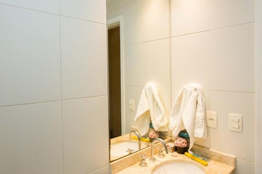 Apartamento no Brooklin para comprar: 3 quartos, varanda, mobiliado. Churrasqueira no condomínio. — foto 21