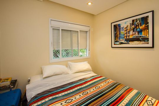 Apartamento no Brooklin para comprar: 3 quartos, varanda, mobiliado. Churrasqueira no condomínio. — foto 17