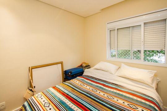 Apartamento no Brooklin para comprar: 3 quartos, varanda, mobiliado. Churrasqueira no condomínio. — foto 18