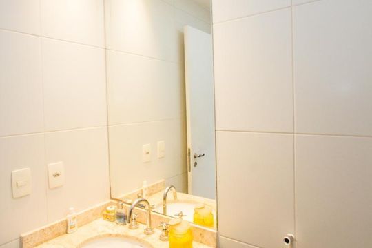 Apartamento no Brooklin para comprar: 3 quartos, varanda, mobiliado. Churrasqueira no condomínio. — foto 28
