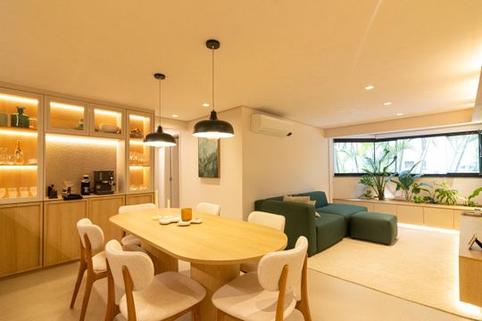 Comprar apartamento mobiliado com 3 quartos, 1 suíte. — foto 1