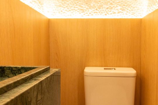 Comprar apartamento mobiliado com 3 quartos, 1 suíte. — Lavabo