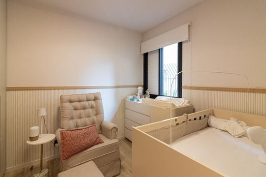 Comprar apartamento mobiliado com 3 quartos, 1 suíte. — Quarto 1