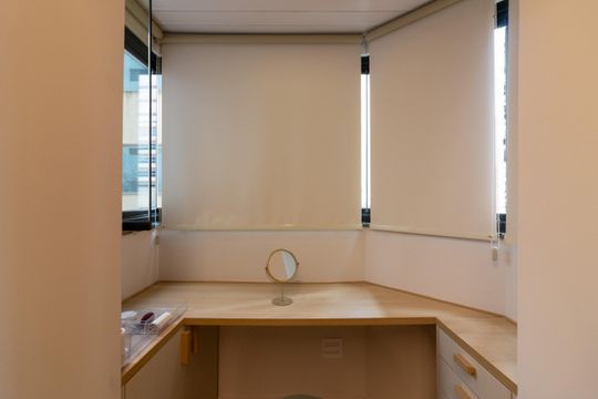 Comprar apartamento mobiliado com 3 quartos, 1 suíte. — Suíte