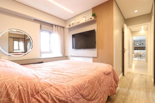 Apartamento com 3 quartos e varanda em Água Branca, ideal para comprar. — Suite 