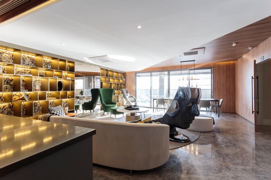 Venda de apartamento com 2 suítes, piscina no condomínio e garden. — Área comum - Salão de festas