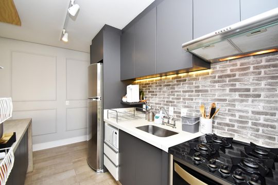 Apartamento em Perdizes com 2 quartos, varanda, closet, piscina e academia. Excelente compra! — cozinha