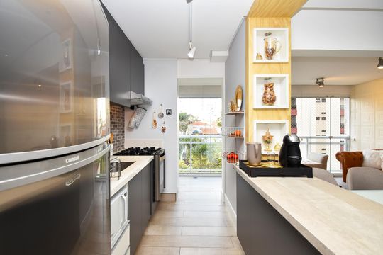 Apartamento em Perdizes com 2 quartos, varanda, closet, piscina e academia. Excelente compra! — cozinha