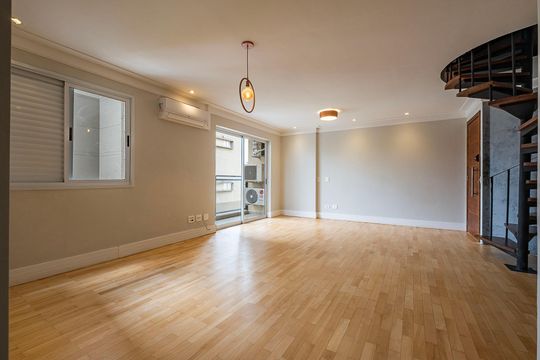 Apartamento com dois quartos e academia no condomínio para comprar. — Sala 1