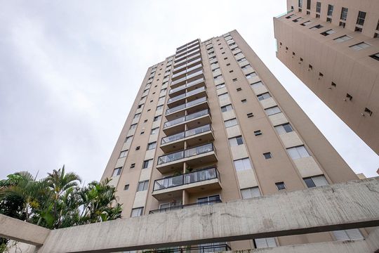 Apartamento com dois quartos e academia no condomínio para comprar. — Fachada