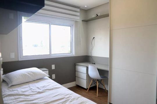Comprar apartamento mobiliado com 3 quartos, varanda, churrasqueira e academia no condomínio. — foto 9