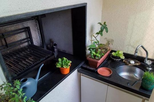 Venda de apartamento mobiliado com 3 quartos, varanda, quintal e churrasqueira. — foto 45
