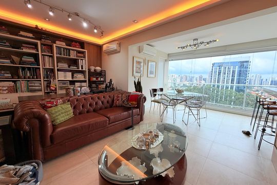 Comprar apartamento no Itaim Bibi com 2 quartos e piscina no condomínio. — foto 3