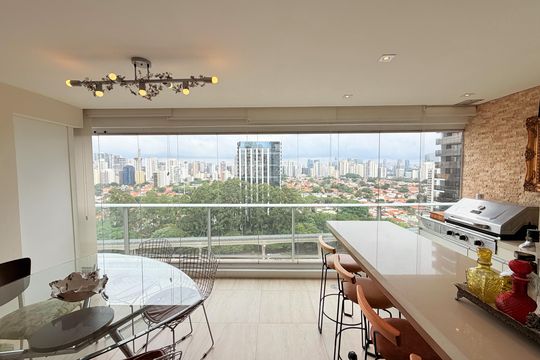 Comprar apartamento no Itaim Bibi com 2 quartos e piscina no condomínio. — foto 1