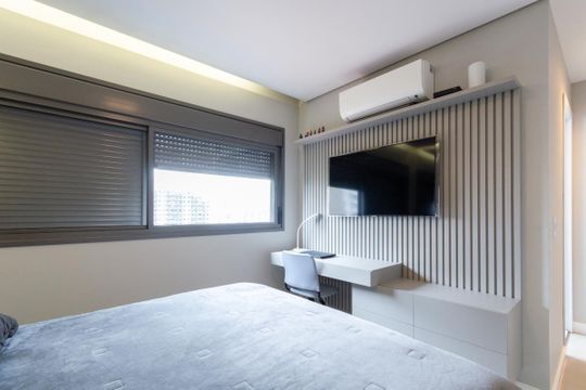 Apartamento mobiliado com 4 quartos, 3 suítes, varanda e academia. Ideal para comprar. — foto 16